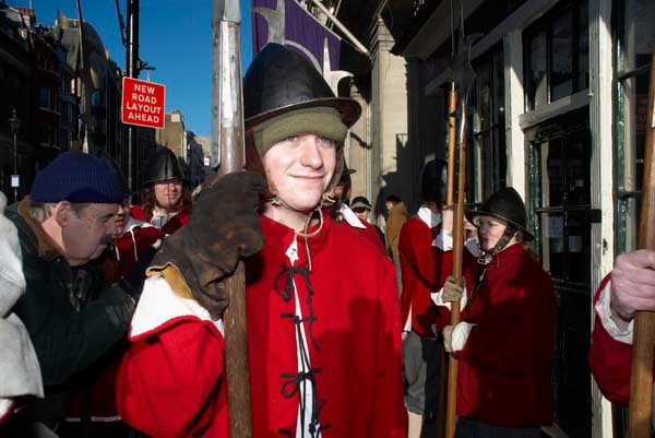 (C) 2006, Peter Marshall: Kings Army Whitehall Parade