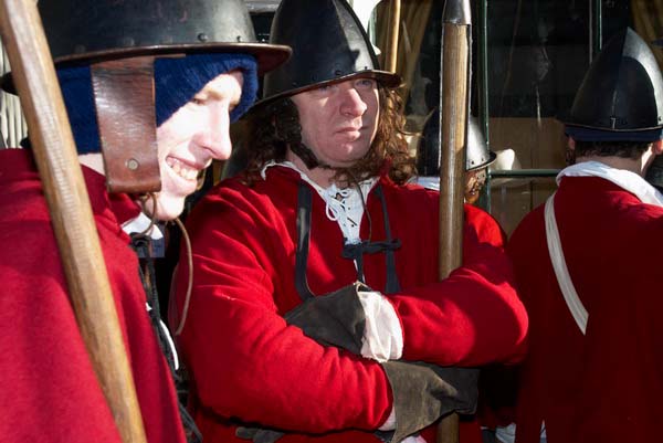 (C) 2006, Peter Marshall: Kings Army Whitehall Parade