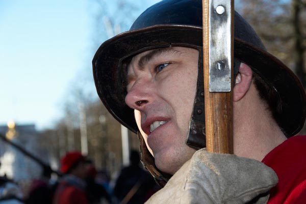(C) 2006, Peter Marshall: Kings Army Whitehall Parade