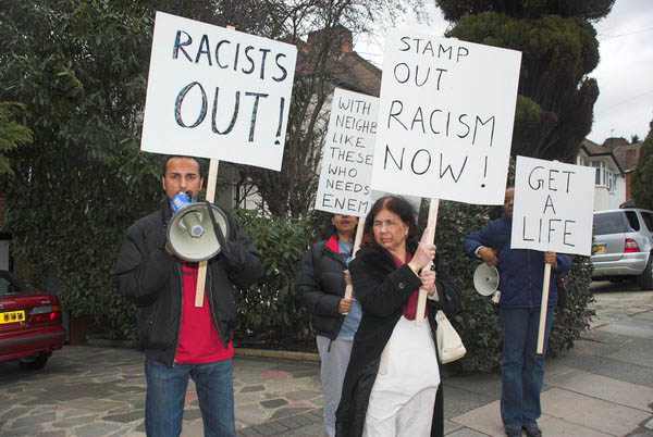 Against Racism &copy; Peter Marshall, 2006