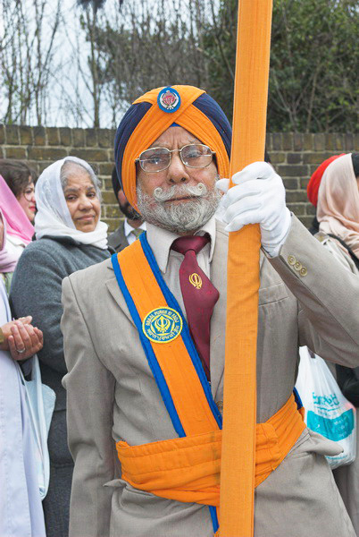Sikhs celebrate Vaisakhi in Southall &copy; 2006, Peter Marshall
