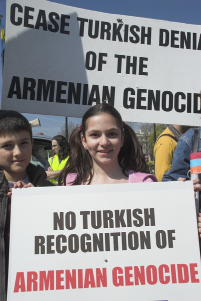 Recognise the Armenian Genocide &copy; 2006, Peter Marshall