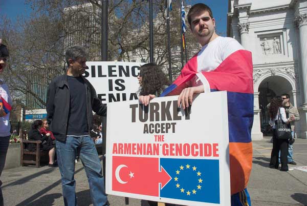 Recognise the Armenian Genocide &copy; 2006, Peter Marshall