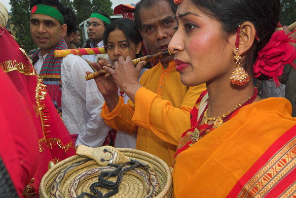 Baishahki Mela, Spitalfields, London &copy; 2006, Peter Marshall
