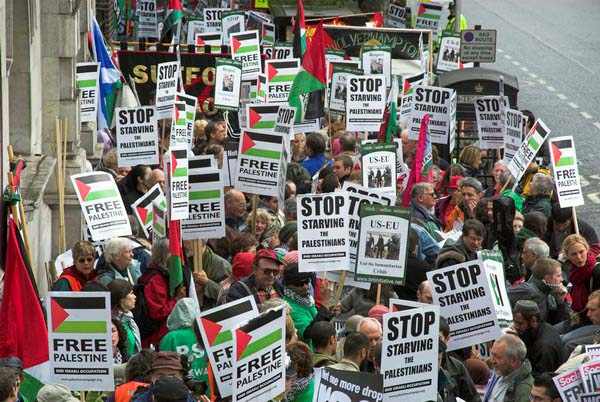 March for Palestine &copy; 2006, Peter Marshall