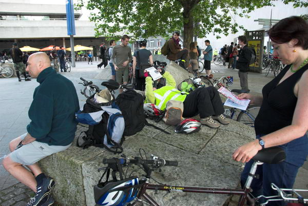 Critical Mass, London &copy; 2006, Peter Marshall