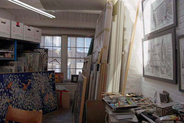 London Arts Cafe visit &copy; 2006, Peter Marshall