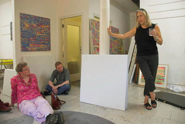 London Arts Cafe visit &copy; 2006, Peter Marshall