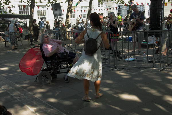 Queen Square Fair &copy; 2006, Peter Marshall