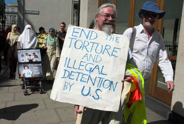 Shut Guantanamo Now &copy; 2006, Peter Marshall