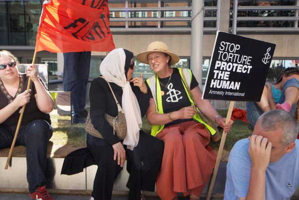 Shut Guantanamo Now &copy; 2006, Peter Marshall