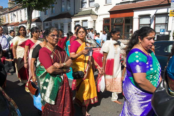 Sri Mahalakshmi Temple Chariot Festival &copy; 2006, Peter Marshall
