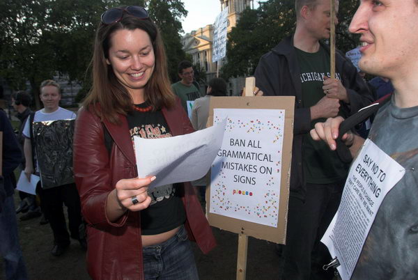 Mass Lone Demo &copy; 2006, Peter Marshall