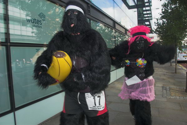 Great Gorilla Run &copy; 2006, Peter Marshall