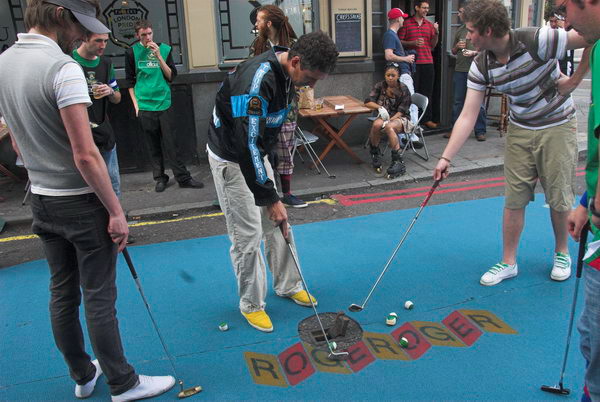 Shoreditch Urban Open Golf Tournament &copy; 2006,  Peter Marshall