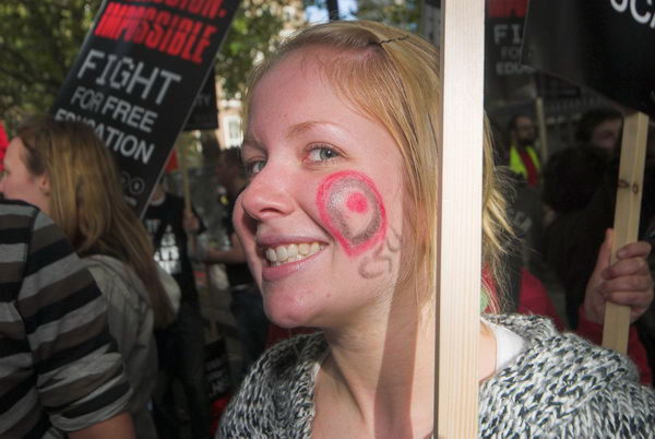 NUS Scrap Fees March &copy; Peter Marshall, 2006