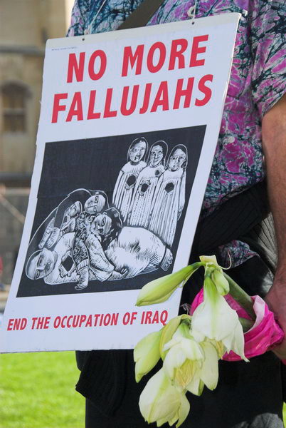 No More Fallujahs: Peace Camp (C) Peter Marshall, 2006
