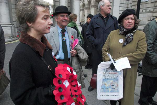 Military Families at Cenotaph (C) Peter Marshall, 2006