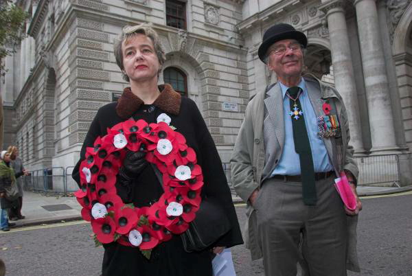 Military Families at Cenotaph (C) Peter Marshall, 2006