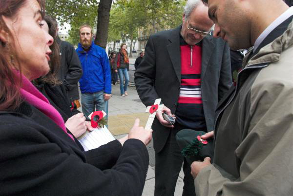 Military Families at Cenotaph (C) Peter Marshall, 2006
