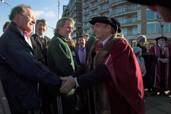 Bankside Frost Fair &copy; Peter Marshall, 2006