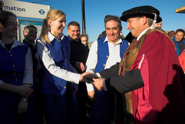 Bankside Frost Fair &copy; Peter Marshall, 2006