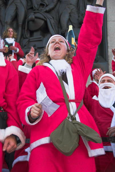 Santacon (C) Peter Marshall, 2006