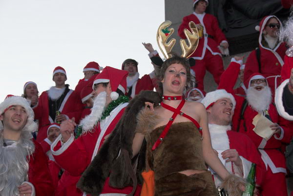 Santacon &copy; Peter Marshall, 2006