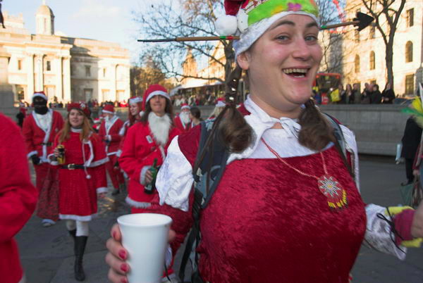 Santacon &copy; Peter Marshall, 2006