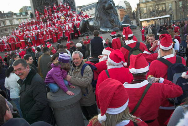 Santacon &copy; Peter Marshall, 2006
