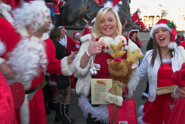 Santacon &copy; Peter Marshall, 2006