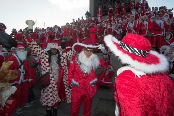 Santacon &copy; Peter Marshall, 2006