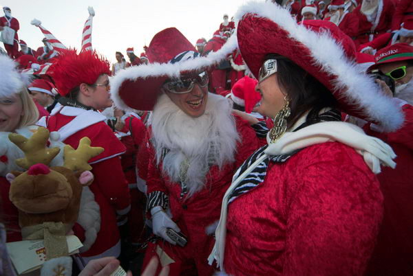 Santacon &copy; Peter Marshall, 2006