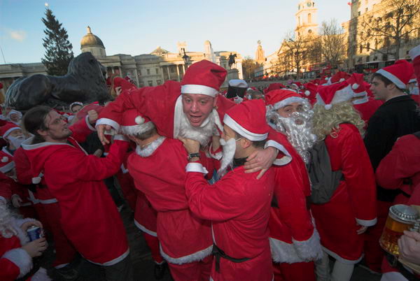 Santacon &copy; Peter Marshall, 2006