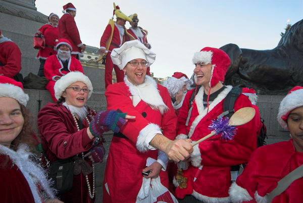Santacon &copy; Peter Marshall, 2006