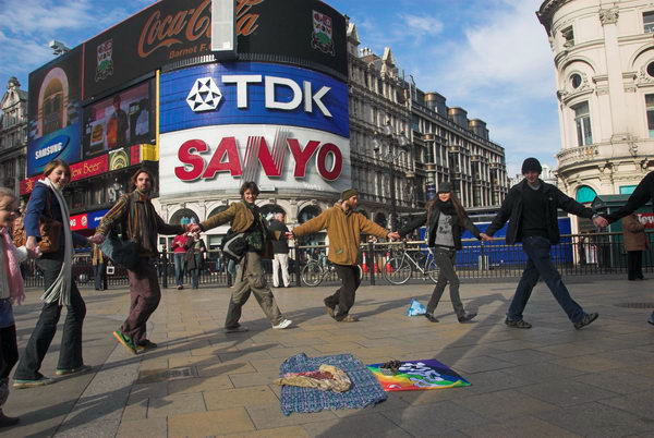Reclaim Love, Piccadilly Circus &copy; 2007, Peter Marshall