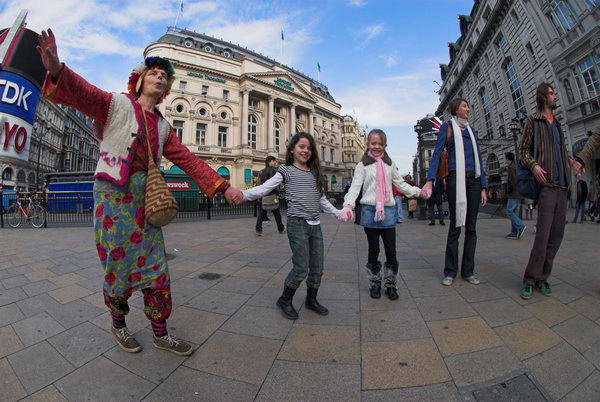 Reclaim Love, Piccadilly Circus &copy; 2007, Peter Marshall