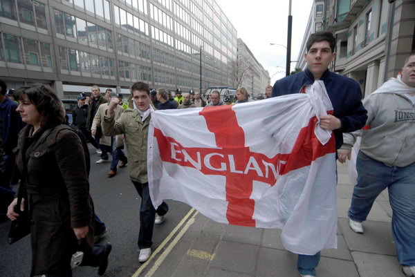 March for Our Flag, UBA &copy; 2007, Peter Marshall