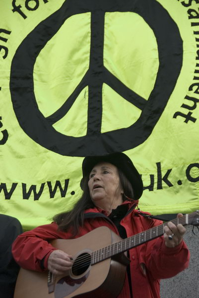Stop Trident, Troops out of Iraq &copy; 2007, Peter Marshall