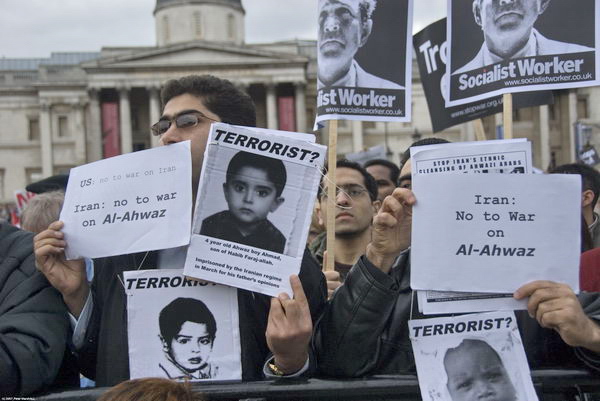 Stop Trident, Troops out of Iraq &copy; 2007, Peter Marshall
