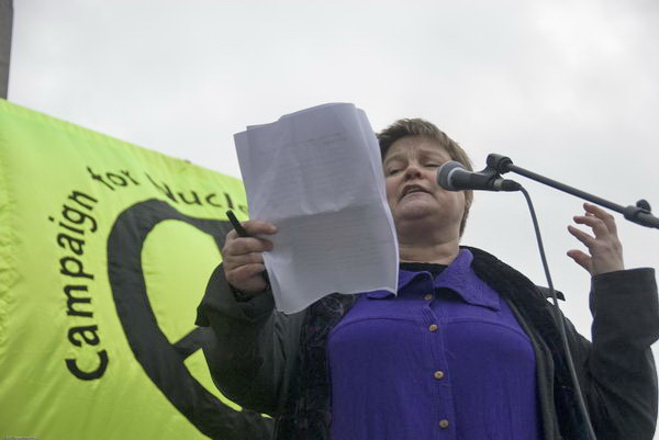 Stop Trident, Troops out of Iraq &copy; 2007, Peter Marshall