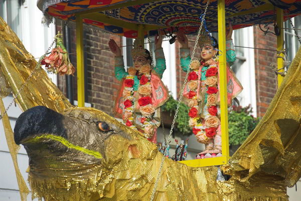 Hare Krishna Gaura Purnima Procession &copy; 2007, Peter Marshall