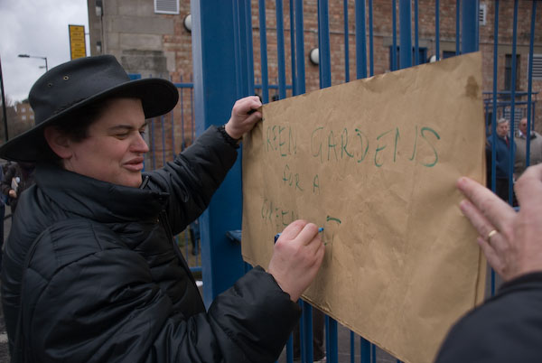 Manor Gardens Allotments Meeting &copy; 2007, Peter Marshall