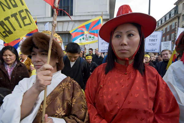 Free Tibet &copy; 2007, Peter Marshall