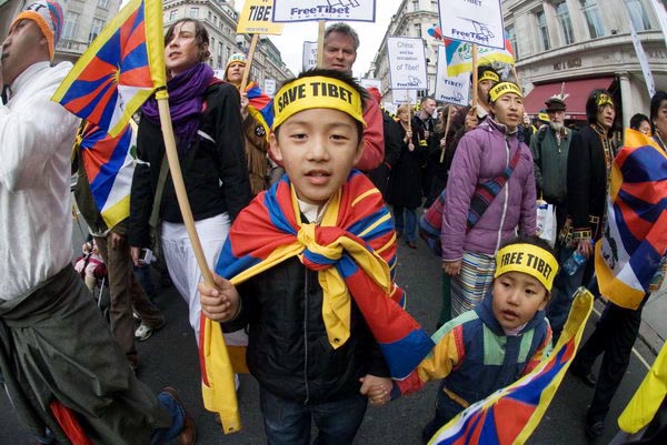Free Tibet &copy; 2007, Peter Marshall
