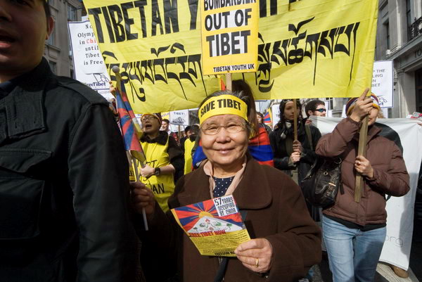Free Tibet &copy; 2007, Peter Marshall