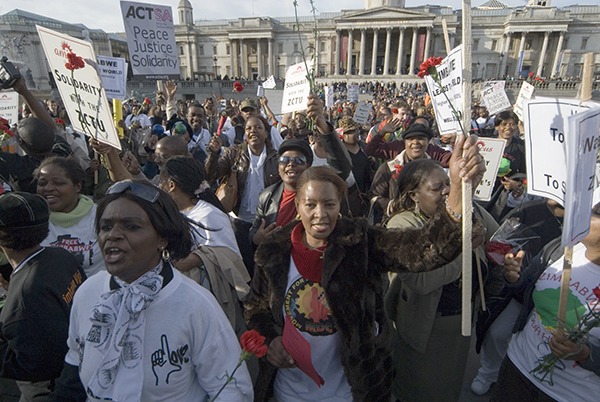 9 - Central London Arms Trade Crawl. London Campaign Against Arms Trade (CAAT) will be protesting outside three central London Arms Dealers. 11am: BAE Systems, 6 Carlton Gardens; 12 noon: LRLIH, 80 Haymarket; 1pm: MBDA, 11 Strand. Tel: 07939 159283. Email: londoncaat@riseup.net Web: www.platial.com/caatlondon/map/16017