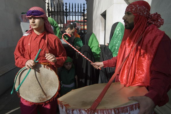Arbaeen Procession, London &copy; 2007, Peter Marshall