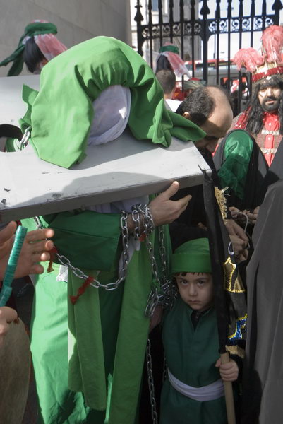 Arbaeen Procession, London &copy; 2007, Peter Marshall