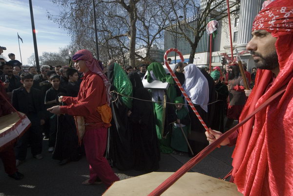 Arbaeen Procession, London &copy; 2007, Peter Marshall